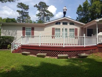 Attached Deck Installation