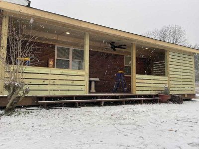 Raised Deck Installation